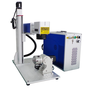 Máquina de gravação a laser de fibra motorizada EZCAD3 2.5D RAYCUS JPT 20W 30W 50W 60W 100W Preço