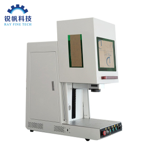 Máquina de gravação a laser de fibra fechada scanner galvo 100 w equipamento de gravação de fibra a laser 50 w