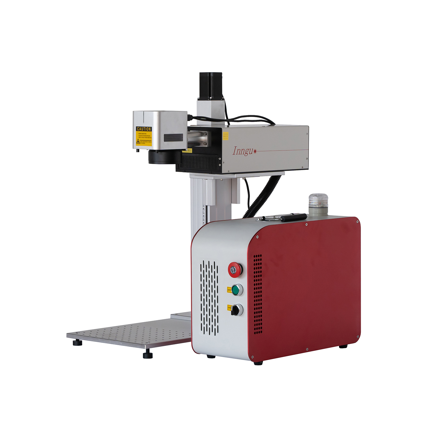 Máquina de marcação de gravação a laser UV portátil pequena 3W 5W Marcador a laser com mesa giratória/XY/mesa XYZ